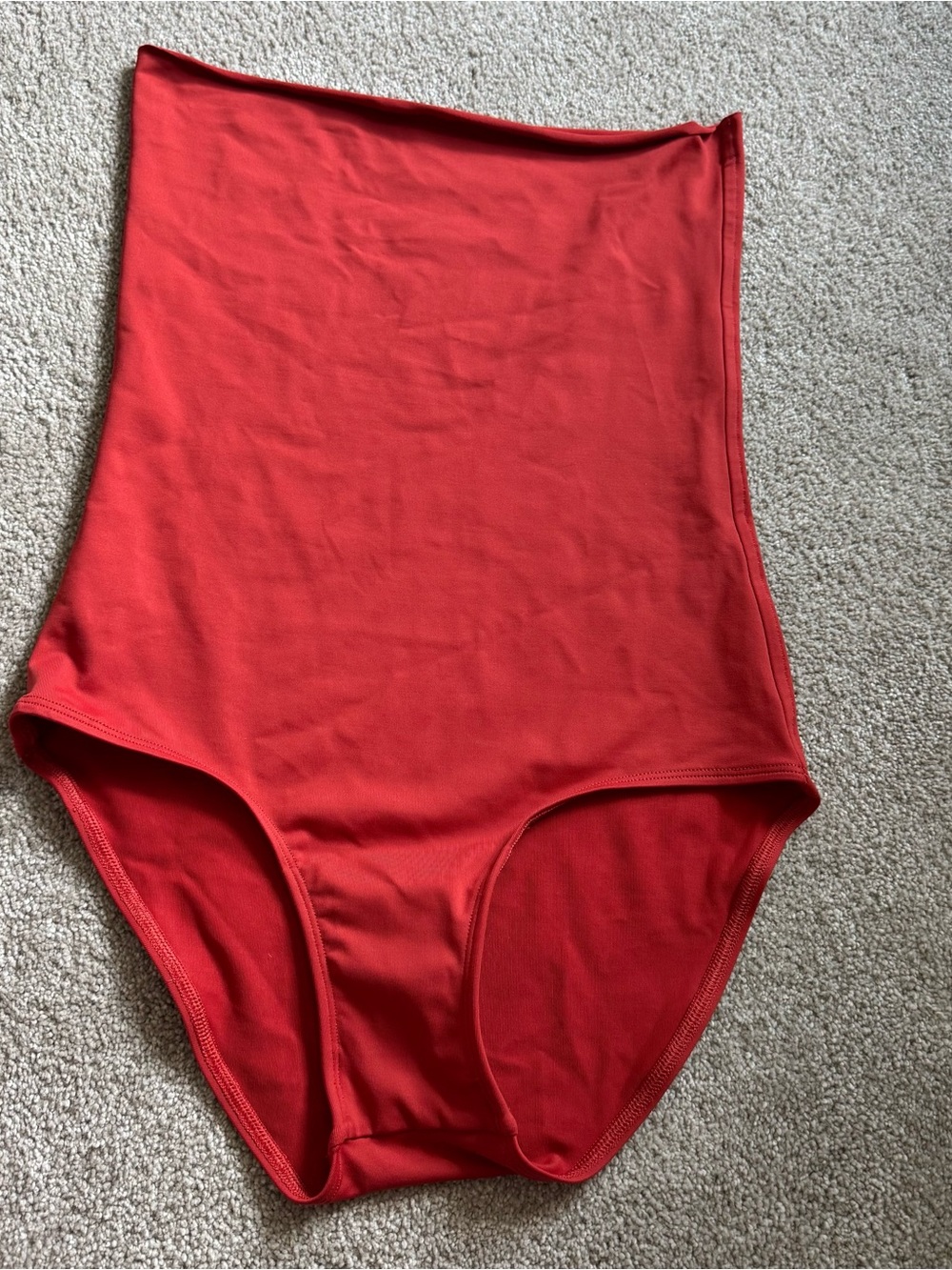 NWOT SKIMS Terra convertible high waist swim bottom one piece terra size medium - Picture 6 of 12